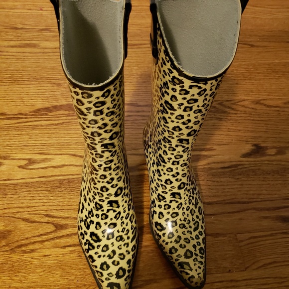 Cowboy waterproof pointy toe rainboots - Picture 4 of 6